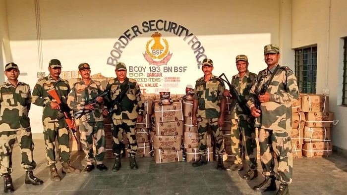 Meghalaya BSF seizes contraband worth over Rs 16 lakhs, foils cattle smuggling attempt