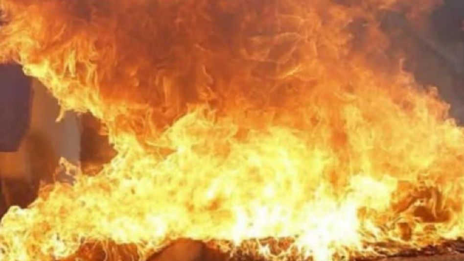 Assam: Massive blaze in Guwahati's Kalapahar, cylinder explosions ignite fire Assam: Massive blaze in Guwahati's Kalapahar, cylinder explosions ignite fire