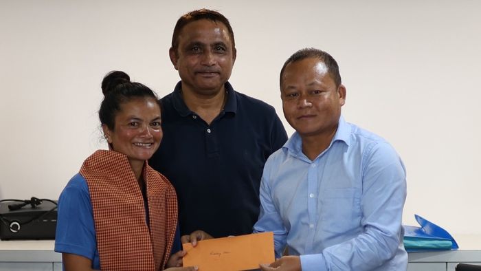 Meghalaya Football Association felicitates Ri-iohlang Dhar ahead of FIFA U-17, announces State League kickoff