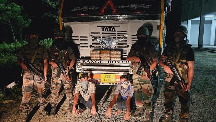 Assam Rifles seize 90,000 YABA tablets worth Rs 14.4 crore in Tripura's Khowai district