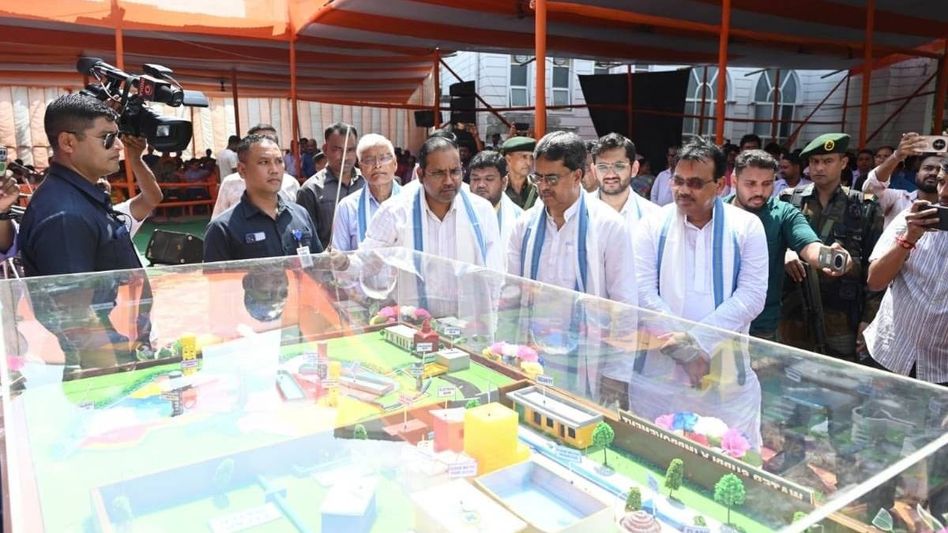 Tripura CM lays foundation stone for ADB-funded water supply project Tripura CM lays foundation stone for ADB-funded water supply project