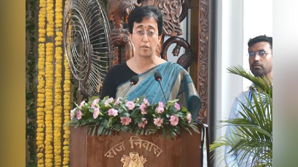 AAP's Atishi Marlena takes oath as Delhi Chief Minister AAP's Atishi Marlena takes oath as Delhi Chief Minister