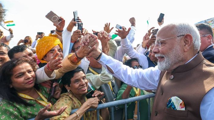 PM Modi engages with Indian diaspora ahead of Quad Summit in US