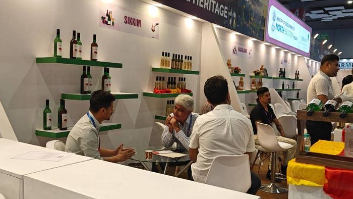 Sikkim's indigenous wine represented at World Food India 2024
