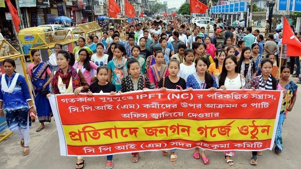 Tripura CPI(M) claims party lost 60,000 members after BJP assumed power in state Tripura CPI(M) claims party lost 60,000 members after BJP assumed power in state