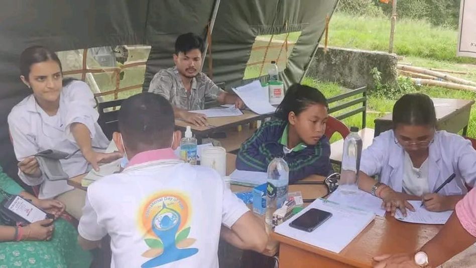Sikkim government conducts two-day free health camp, caters to 1500 Khamdong residents Sikkim government conducts two-day free health camp, caters to 1500 Khamdong residents