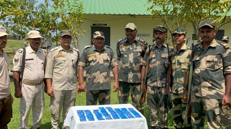 Cachar police and BSF seize 10,000 Yaba tablets along India-Bangladesh border Cachar police and BSF seize 10,000 Yaba tablets along India-Bangladesh border