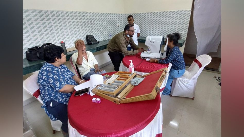Free eye check-up camp organised by TCPL and Smile Foundation at Chaygaon Free eye check-up camp organised by TCPL and Smile Foundation at Chaygaon
