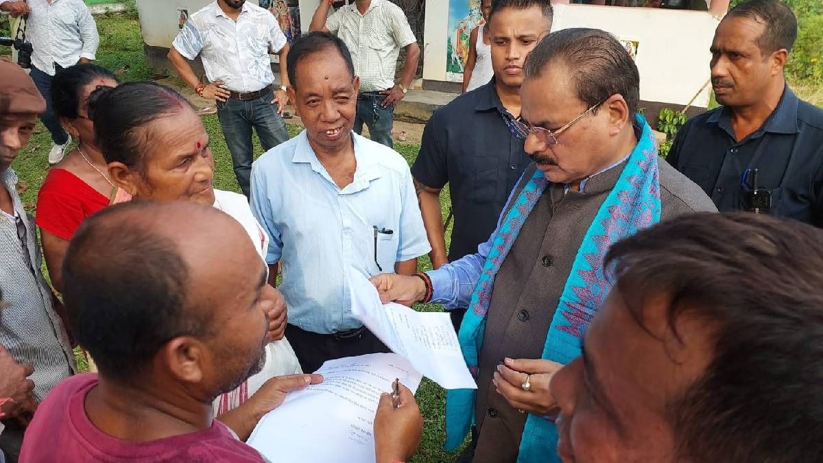 Assam: State Forest Minister visits Boko to boost BJP membership drive