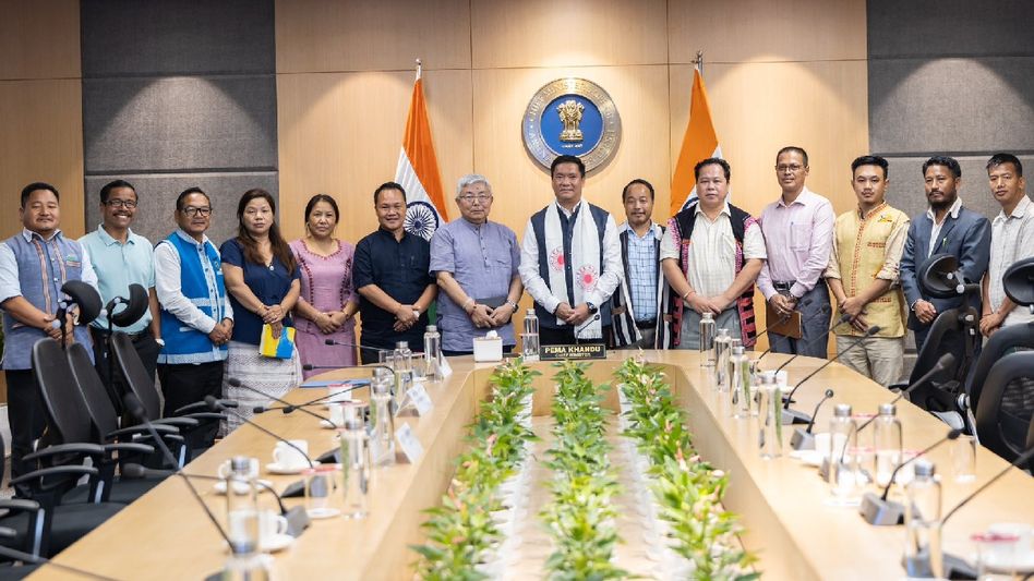 Arunachal CM meets indigenous cultural society, applauds efforts to preserve state's heritage Arunachal CM meets indigenous cultural society, applauds efforts to preserve state's heritage
