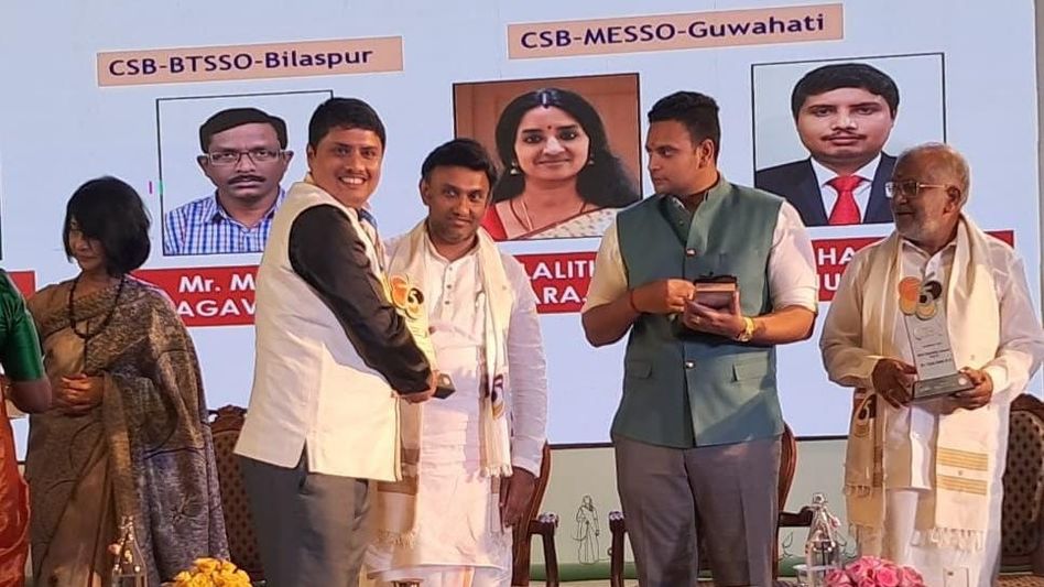 Meghalaya's North Garo Hills scientist awarded for contribution to Muga seed sector Meghalaya's North Garo Hills scientist awarded for contribution to Muga seed sector