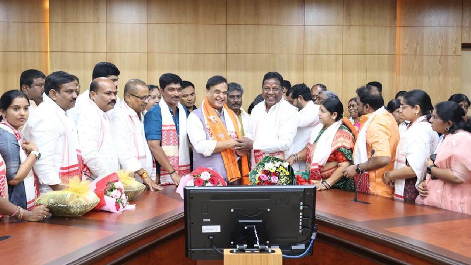 Assam CM engages with Telangana municipal body, discusses sustainable urban living Assam CM engages with Telangana municipal body, discusses sustainable urban living