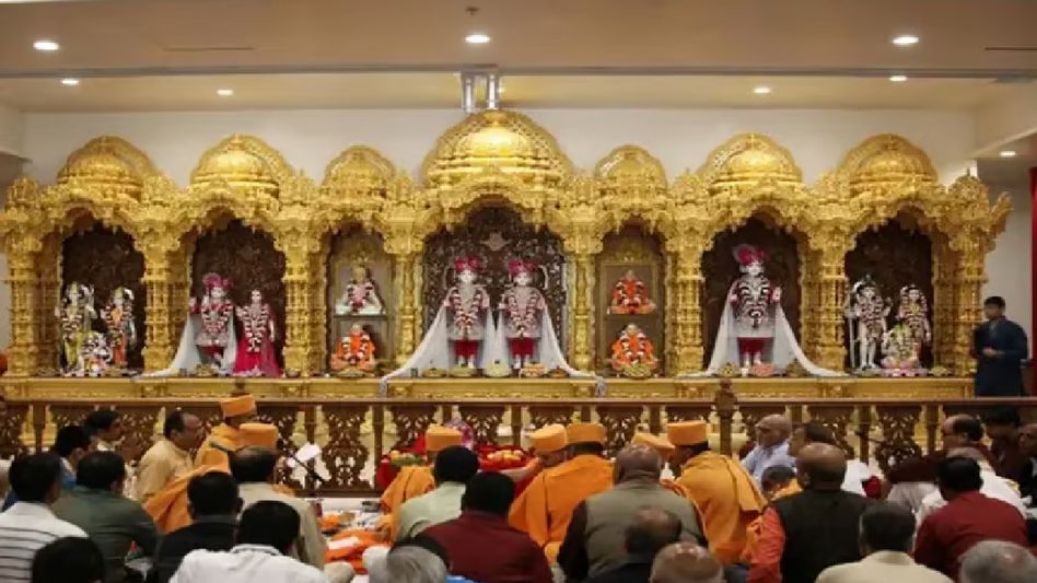 Second BAPS temple desecrated with anti-Hindu messages in California Second BAPS temple desecrated with anti-Hindu messages in California