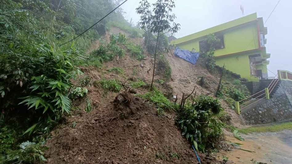 Sikkim's Pakyong faces natural calamities amid heavy rainfall, several roads blocked Sikkim's Pakyong faces natural calamities amid heavy rainfall, several roads blocked