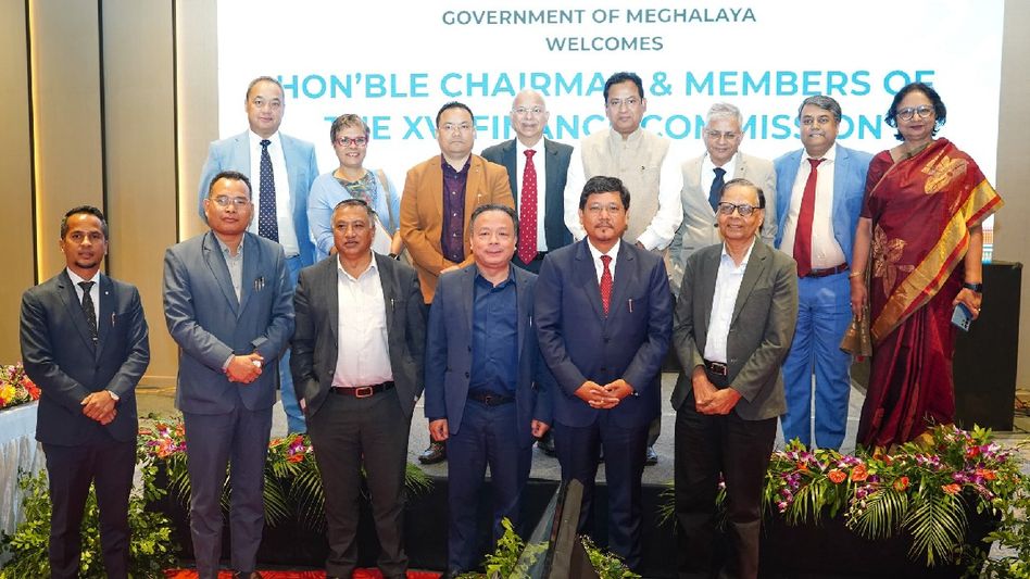 Meghalaya government meets finance commission on state transformation Meghalaya government meets finance commission on state transformation