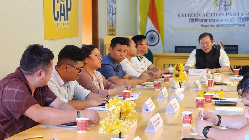 Sikkim: Citizen Action Party welcomes new leaders, charts future course Sikkim: Citizen Action Party welcomes new leaders, charts future course