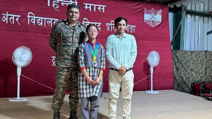 Arunachal : Spear Corps commemorates 'Hindi Diwas' with enthusiastic debate competition