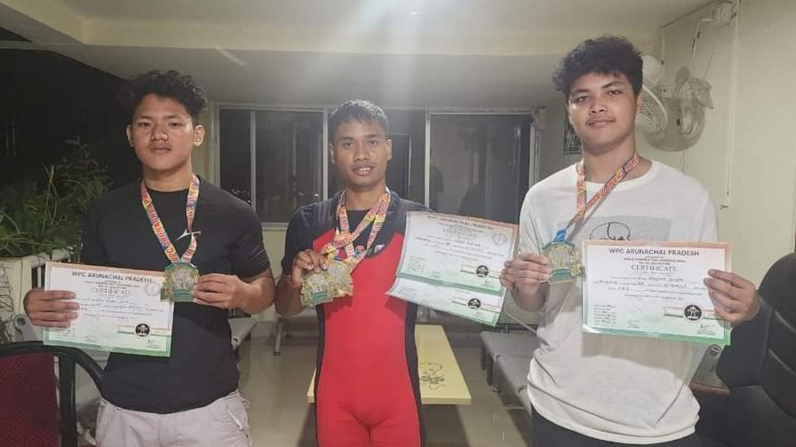 Arunachal: Changlang trio dominates state powerlifting championship Arunachal: Changlang trio dominates state powerlifting championship