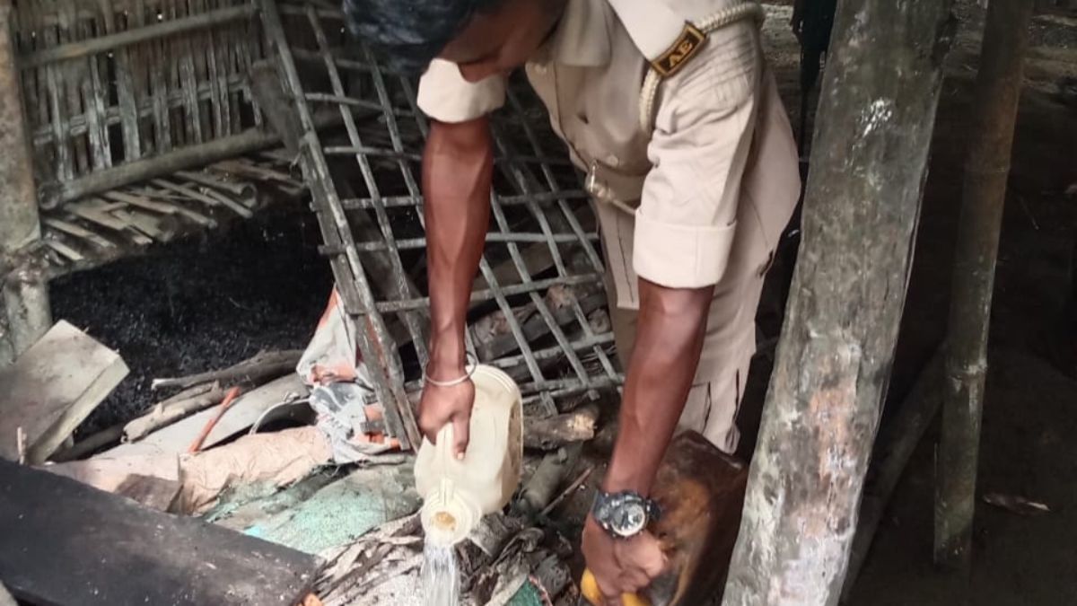 Excise raid in Tinsukia district seizes illicit liquor ahead of Durga Puja festivities Excise raid in Tinsukia district seizes illicit liquor ahead of Durga Puja festivities