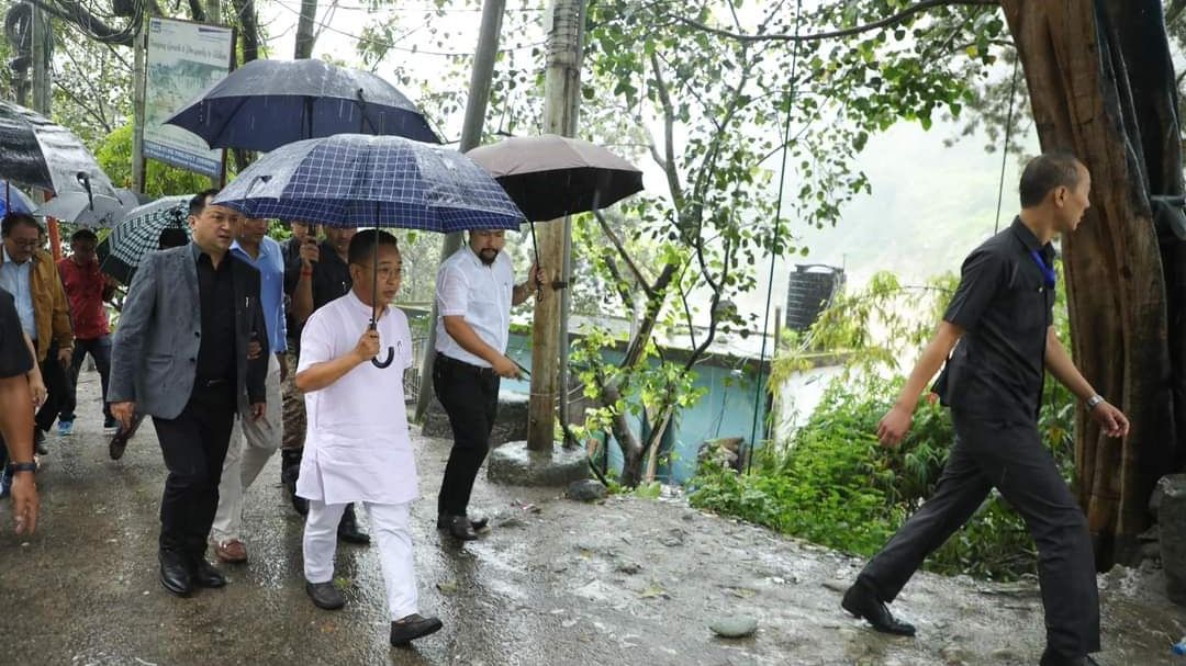 Sikkim CM pays tribute to Glacial Lake Outburst Flood victims