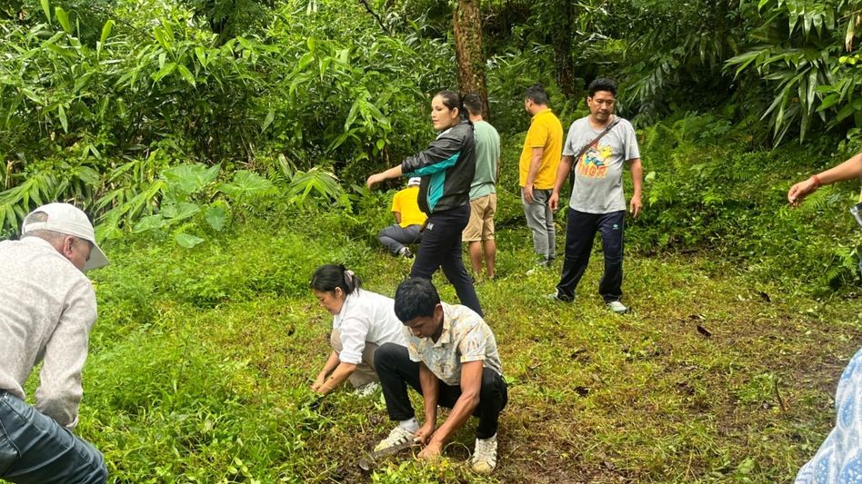 Sikkim: Mission to cultivate barren land marks 11th day in Pakyong, aiming sustainable agriculture Sikkim: Mission to cultivate barren land marks 11th day in Pakyong, aiming sustainable agriculture