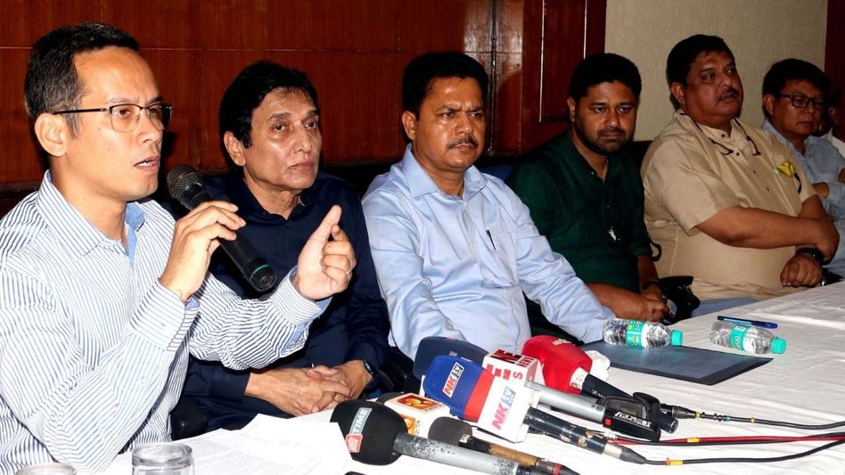 Assam opposition parties rename alliance as ‘Asom Sonmilito Morcha’ Assam opposition parties rename alliance as ‘Asom Sonmilito Morcha’