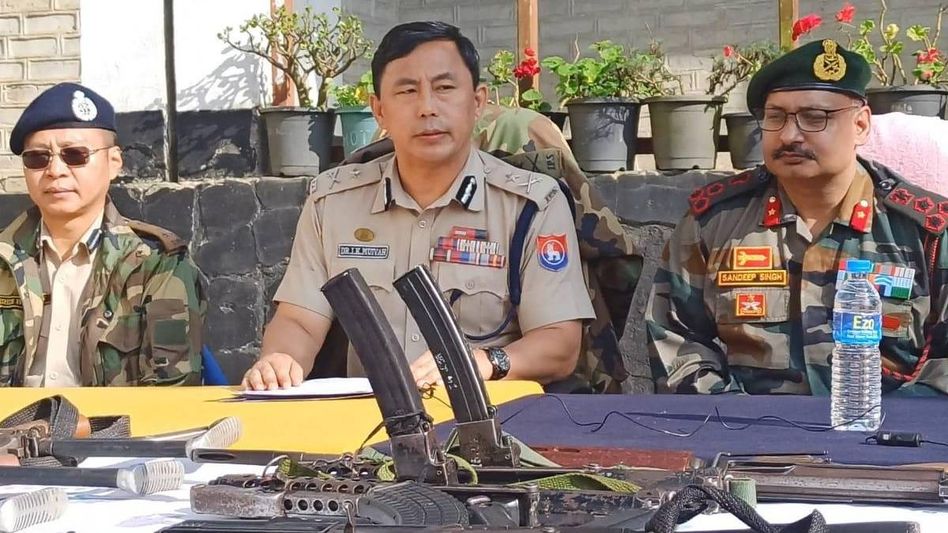 Manipur: Ukhrul Police recover 80 per cent of looted weapons Manipur: Ukhrul Police recover 80 per cent of looted weapons