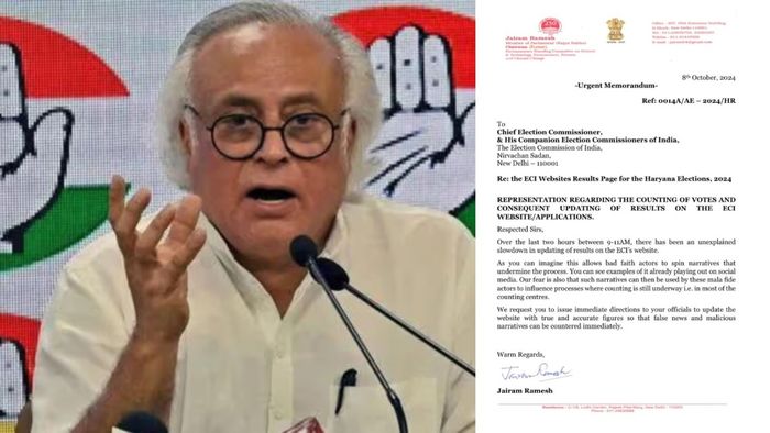 Jairam Ramesh raises concerns over delayed election result updates, demands swift action from ECI