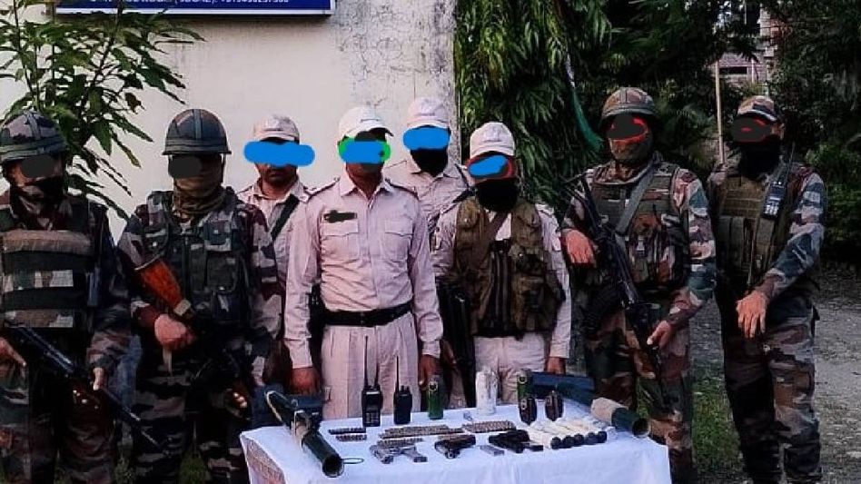 Manipur: Security forces seize illegal weapons in hill and valley districts Manipur: Security forces seize illegal weapons in hill and valley districts