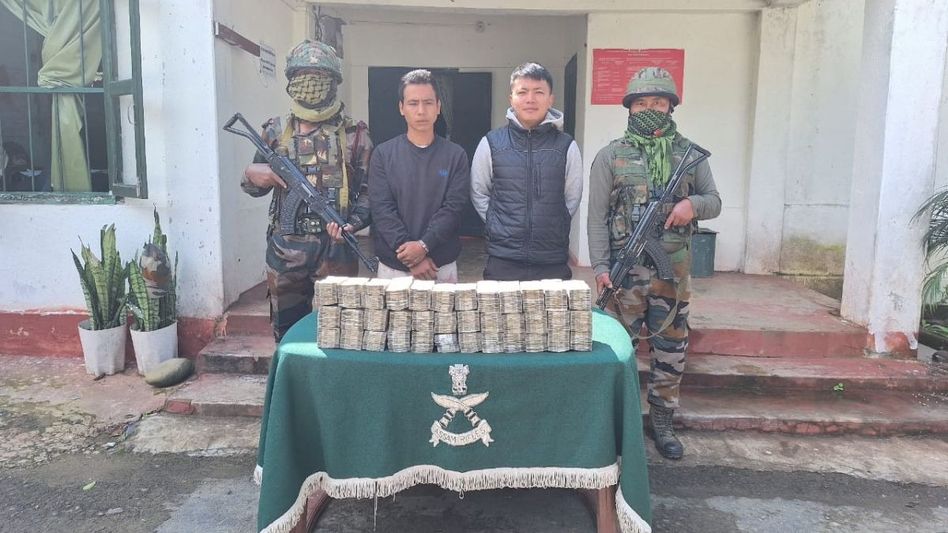 Mizoram: Assam Rifles seize marijuana, cash in Champhai; Myanmarese national arrested Mizoram: Assam Rifles seize marijuana, cash in Champhai; Myanmarese national arrested