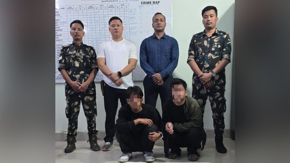 Arunachal police arrest two in Naharlagun for circulating fake pornography video of local girl Arunachal police arrest two in Naharlagun for circulating fake pornography video of local girl