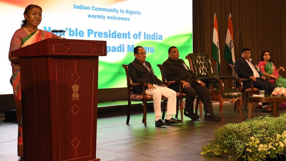 President Murmu praises Indian diaspora's role in boosting nation's global standing President Murmu praises Indian diaspora's role in boosting nation's global standing