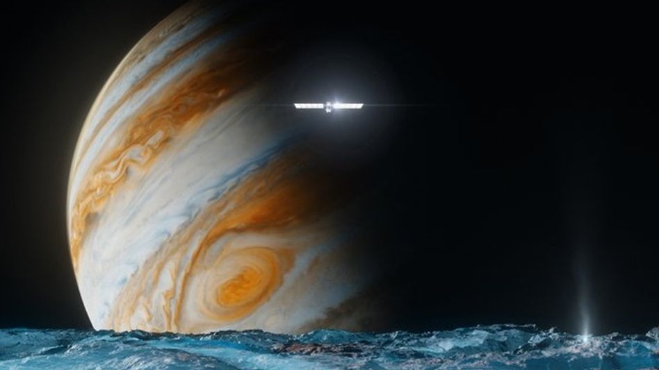 NASA's Europa Clipper mission set to launch toward Jupiter's moon in search of signs of life NASA's Europa Clipper mission set to launch toward Jupiter's moon in search of signs of life
