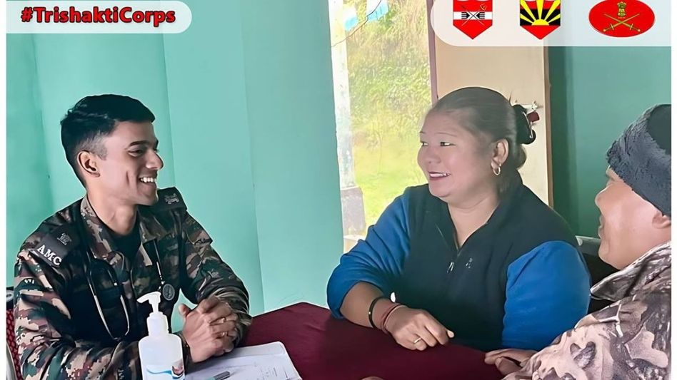 Indian Army provides medical assistance in East Sikkim villages Indian Army provides medical assistance in East Sikkim villages