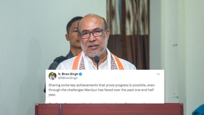 Manipur economy witnesses 18 per cent growth after recent unrest: CM Biren Singh