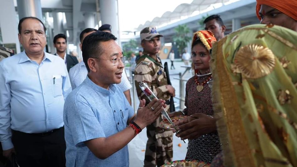 Sikkim CM Prem Singh Tamang praises BJP workers in Haryana during visit to Chandigarh Sikkim CM Prem Singh Tamang praises BJP workers in Haryana during visit to Chandigarh