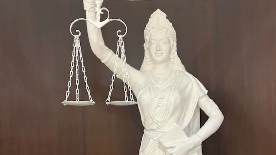 'Law is not blind': Supreme Court introduces new Lady of Justice statue, eyes open, holding Constitution 'Law is not blind': Supreme Court introduces new Lady of Justice statue, eyes open, holding Constitution