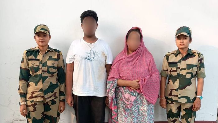 Security forces detain three Bangladeshi nationals and four Indian touts in Tripura