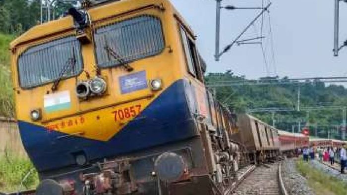 Train services restored after derailed coaches in Assam