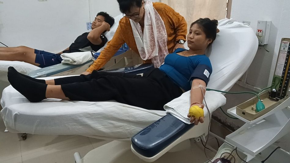 Arunachal: Pasighat's student body organises blood donation camp, 28 units collected Arunachal: Pasighat's student body organises blood donation camp, 28 units collected