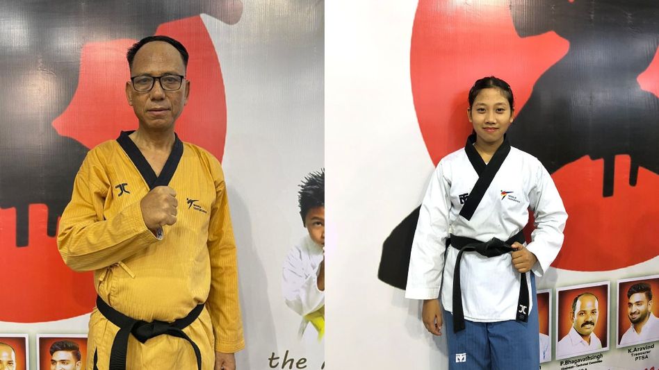 Arunachal athletes shine at National Taekwondo Championship, win bronze medals Arunachal athletes shine at National Taekwondo Championship, win bronze medals
