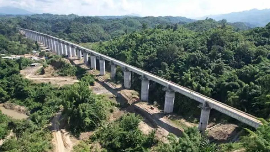 Mizoram to soon get connected via rail as Bairabi-Sairang railway project nears completion Mizoram to soon get connected via rail as Bairabi-Sairang railway project nears completion