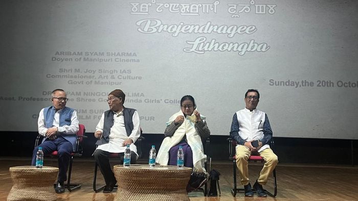 Landmark Manipuri film 'Brojendragee Luhongba' screened at SNCCAM launch