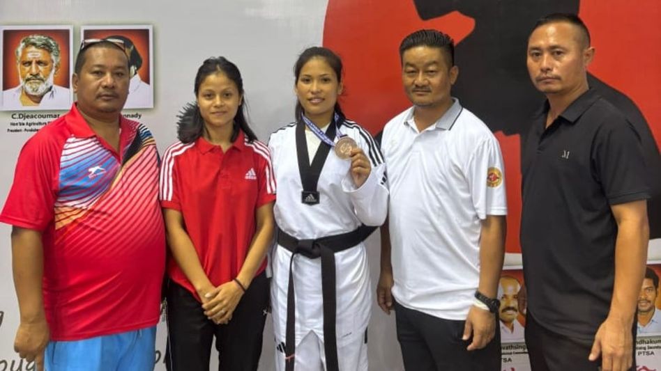 Nagaland Taekwondo team wins bronze, qualifies for National Games Nagaland Taekwondo team wins bronze, qualifies for National Games