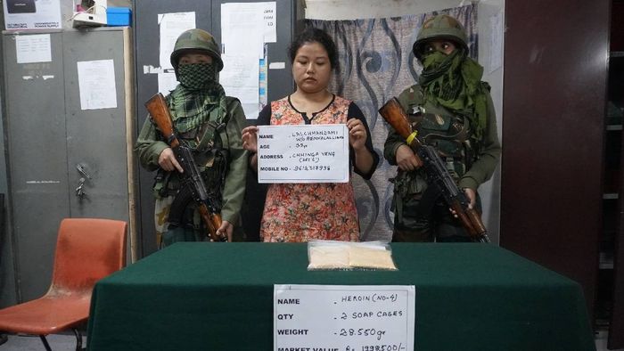 Mizoram: Heroin worth over 19 lakhs seized in Aizawl