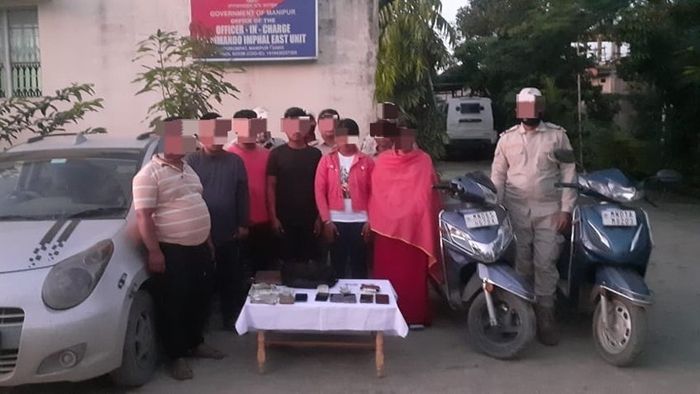 Manipur police arrest six KCP (PWG) militants in Imphal East