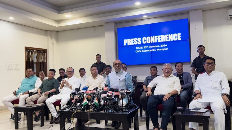 Manipur CM Biren Singh unfazed by speculation, focuses on government stability Manipur CM Biren Singh unfazed by speculation, focuses on government stability