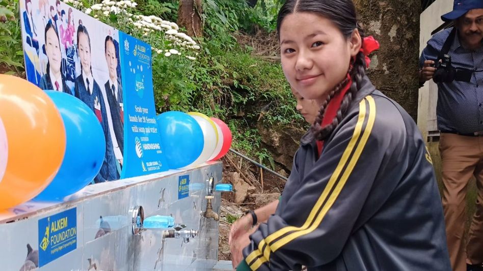 Sikkim: Handwashing station inaugurated at Bariakhop school promoting overall health Sikkim: Handwashing station inaugurated at Bariakhop school promoting overall health