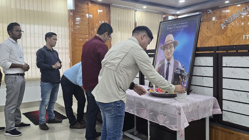Arunachal journalists union, press club commemorate fifth death anniversary of Taro Chatung Arunachal journalists union, press club commemorate fifth death anniversary of Taro Chatung