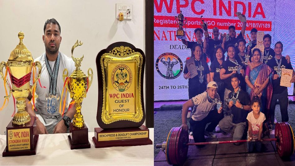 Arunachal's Azad Basfore clinches 'Strongman of India' title for fifth consecutive year Arunachal's Azad Basfore clinches 'Strongman of India' title for fifth consecutive year
